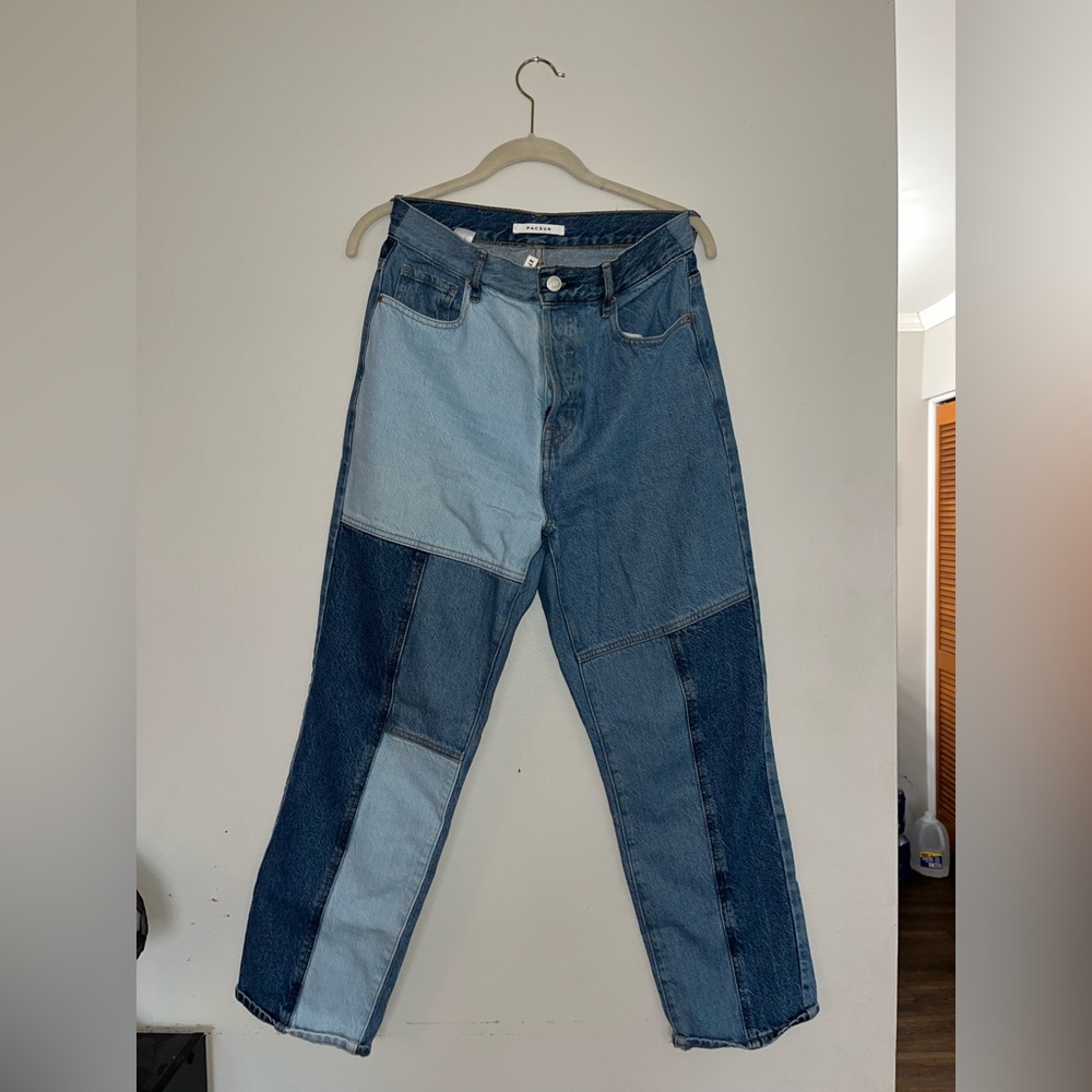 Pacsun – Patchwork Straight Jeans